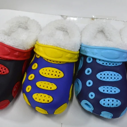 Оптовая продажа, зимние садовые сандалии на плоской подошве