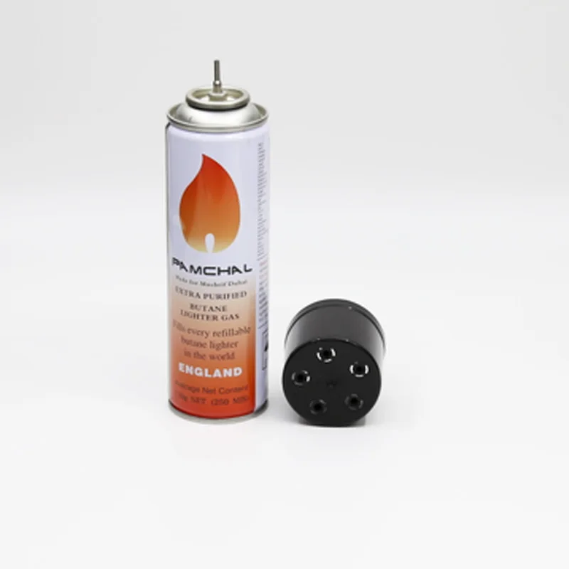 High Quality Factory 250ml Butane Lighter Gas