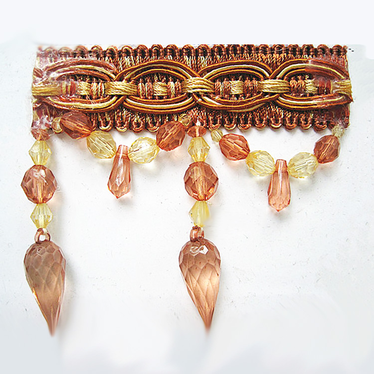 
Лидер продаж 2013, бахрома с бусинами в форме капли для штор 