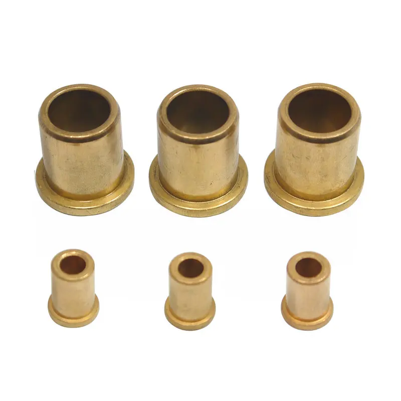 10 Pz: Distanziatore Manicotto Cuscinetto Boccola Bronzo 1/2 - Foto 3