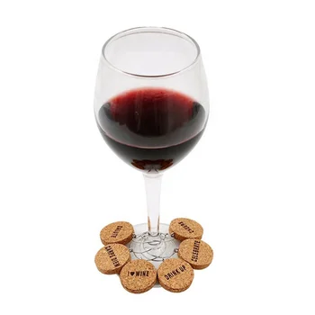 Promotional Custom Logo Glass Markers Wine Accessories Wine Charms for Bar Party Glasses