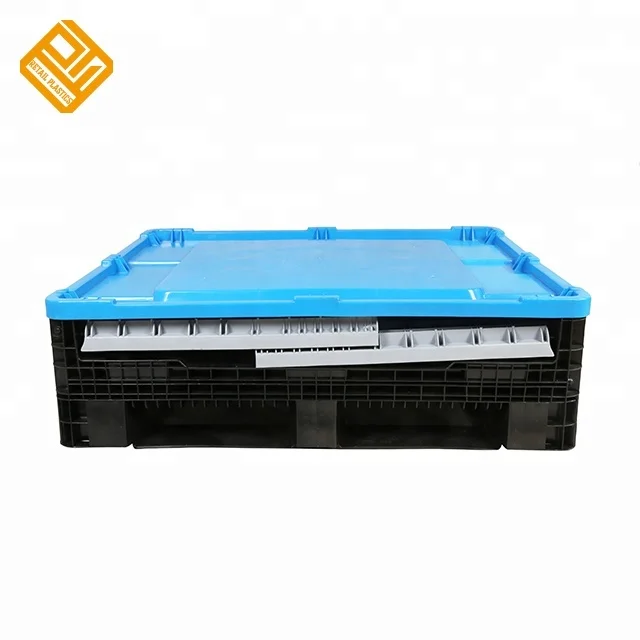 Large Bulk Collapsible Pallet Container Folding Plastic Pallet Box