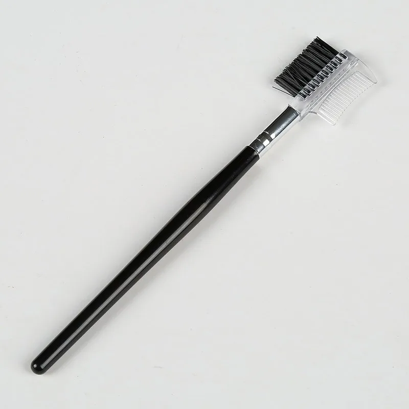 2PCS Eyelash Brush + Eyebrow Comb Makeup Brush Set Professional Volume