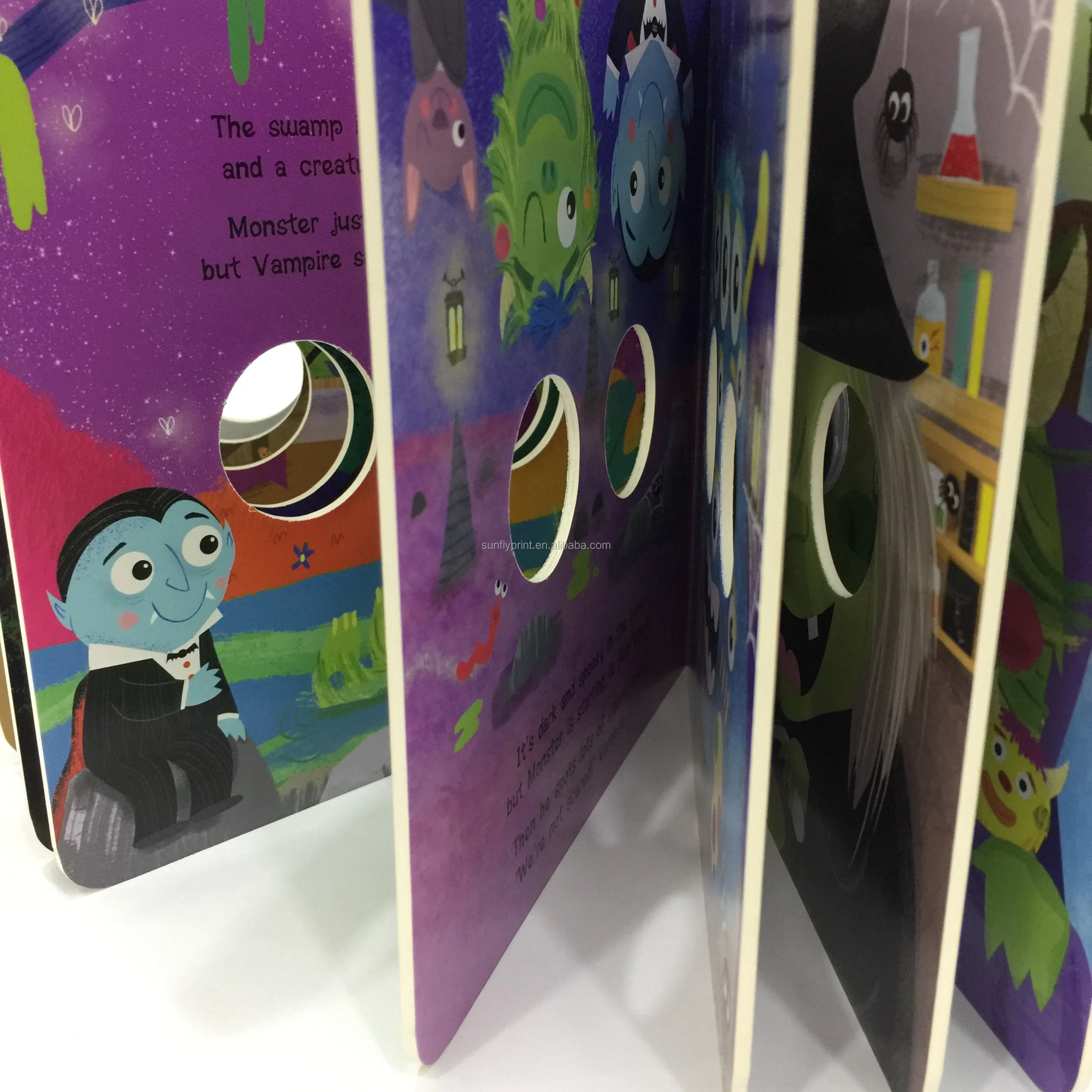 
Оптовая продажа, картонные детские книги с принтом на заказ 