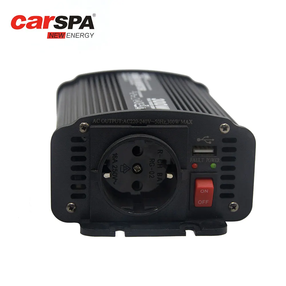 IEC Approved Power Inverters 12vdc to 220vac 300 W