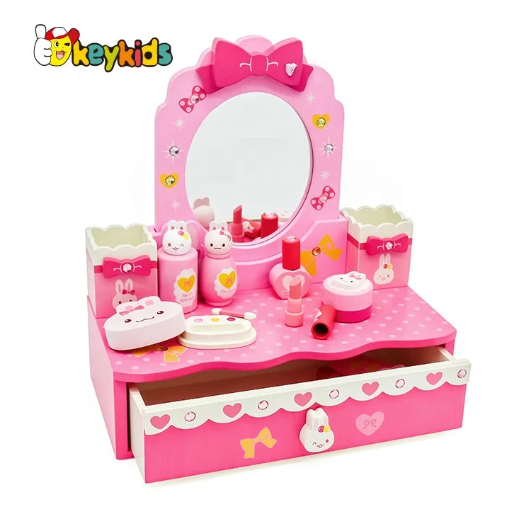 Top Sale Simulation Toys Wooden Kids Pretend Makeup for Wholesale