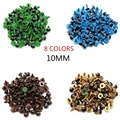 100 pcs with washers 10mm Safety Eyes Plastic doll toys Eyes For Teddy Bear Stuffed Toys