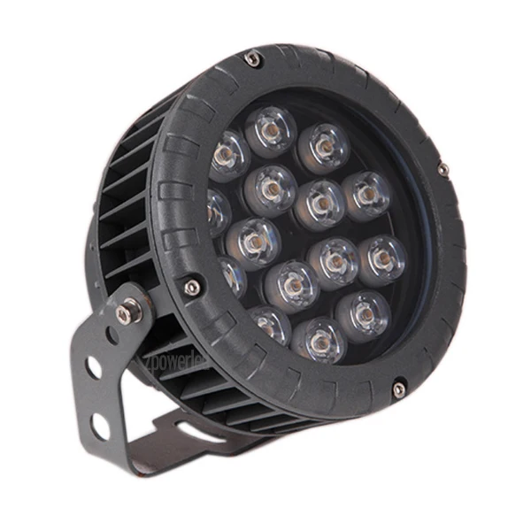 Новый продукт IP65 Водонепроницаемый 15 Вт dmx rgb наружный светодиодный прожектор