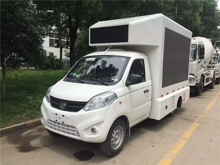 Foton 4*2 грузовик мобильный рекламный светодиодный дисплей
