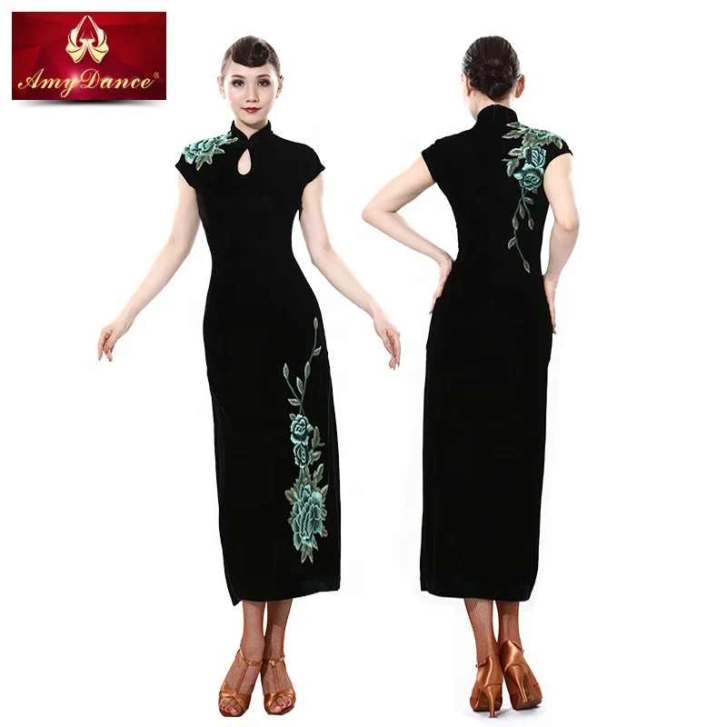 embroidered cheongsam