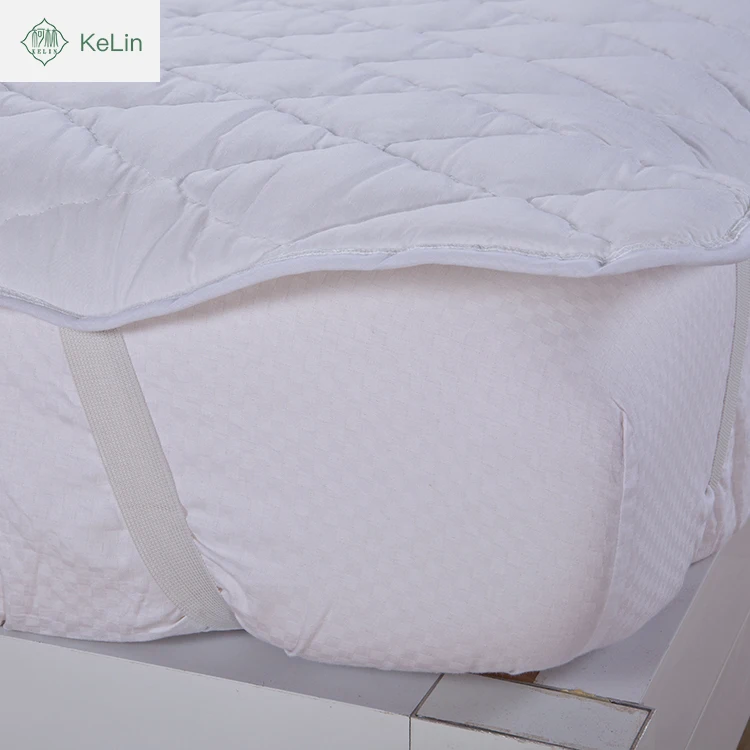 
T180 plain bed padding hotel bed sheet mattress protector 