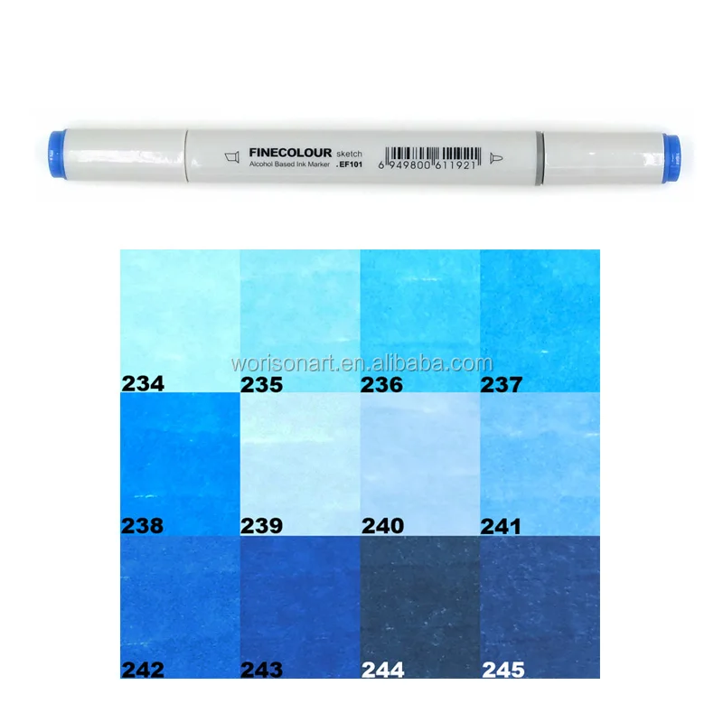 Faculteit Vertrouwen op Concentratie Finecolour Markers Sea And Sky Color Double Ended Art Marker Artist Sketch  Drawing Marker Pen - Buy Double Ended Art Marker,Marker Pen,Art Drawing  Marker Product on Alibaba.com