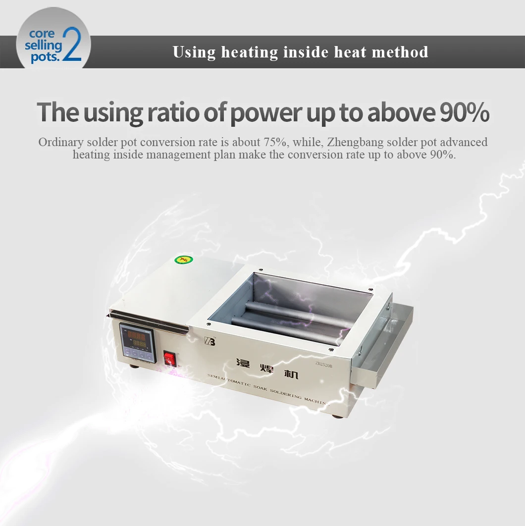 Stainless Steel Industrial Lead Melting Solder Pot /machine For Solder