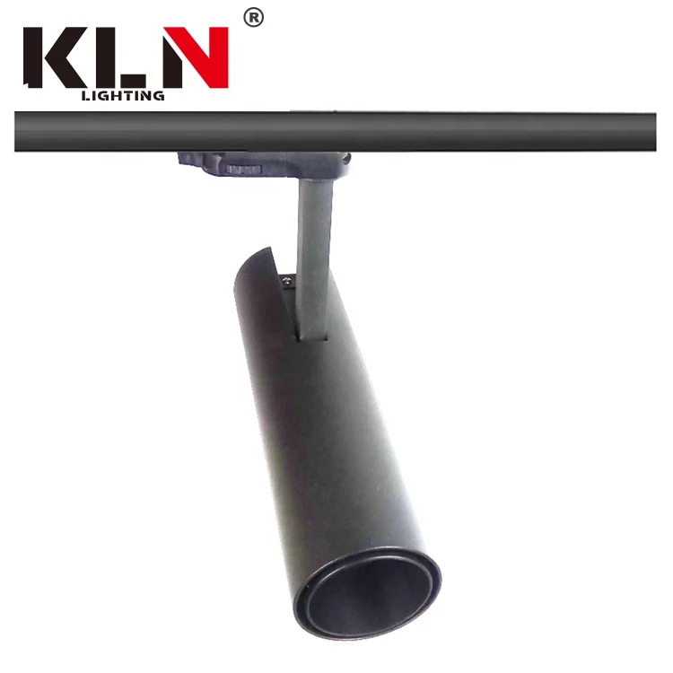 Холодный белый цвет температуры алюминиевый корпус лампы AC 85 265V 35W антибликовый светодиодный Трековый прожектор