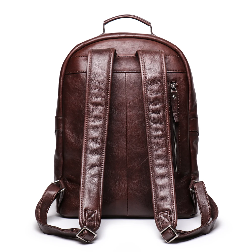 Genuine Leather Backpack Young Men Laptop Bag High Quality School Knapsack Leather Backpacks for Men Genuine Leather Backpack Young Men Laptop Bag High Quality School Knapsack Leather Backpacks for Men