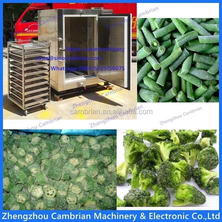 Морозильник мгновенного действия из нержавеющей стали с сенсорным экраном