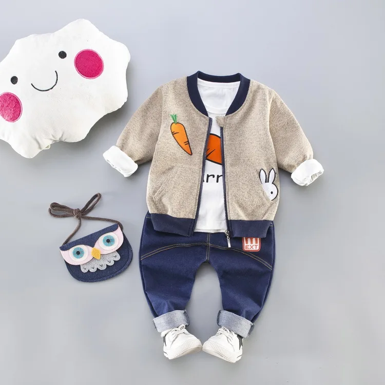 Wholesale Ropa de moda coreana para recién nacido, traje zanahoria, conejo, Niño para primavera 2019 m.alibaba.com