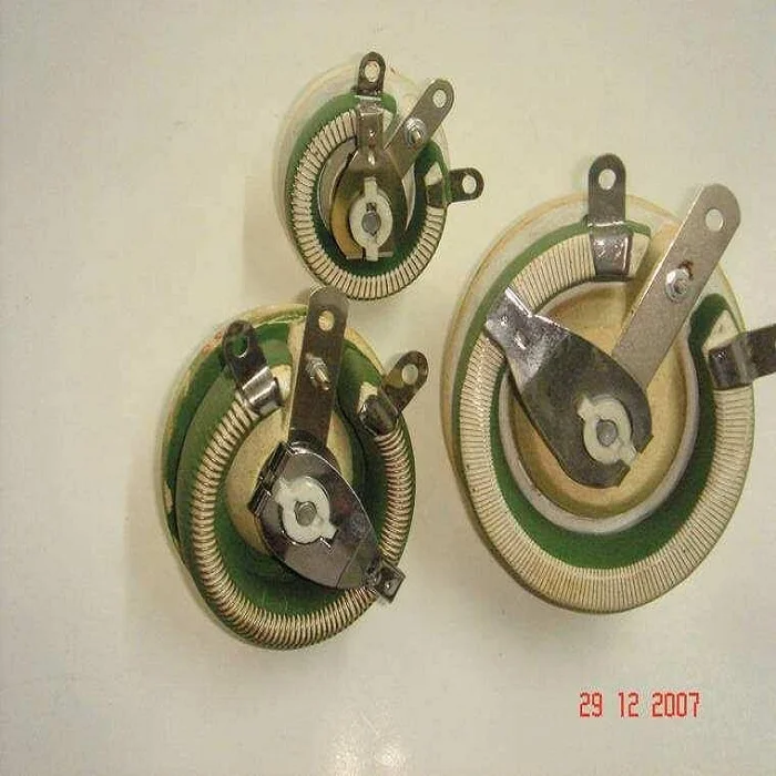 KIG factory custom 200W 10R   resistorHigh power wirewound adjustable sliding resistance rheostat