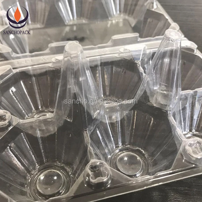 
Высококачественная пластиковая блистерная упаковка на заказ, лоток для куриных яиц, Филиппины 