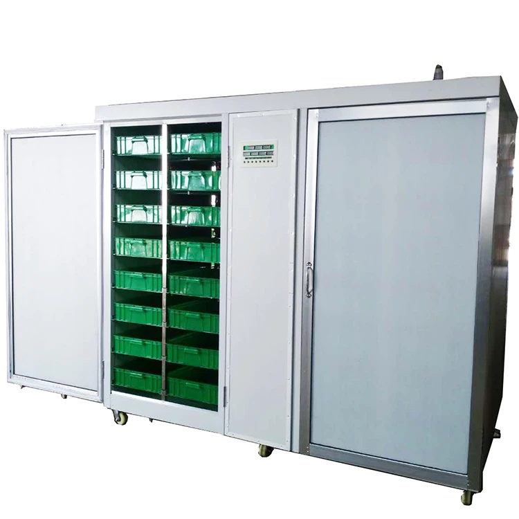 Turkey Rabbit Green Barley Making Automatic Hydroponic Fodder Machine