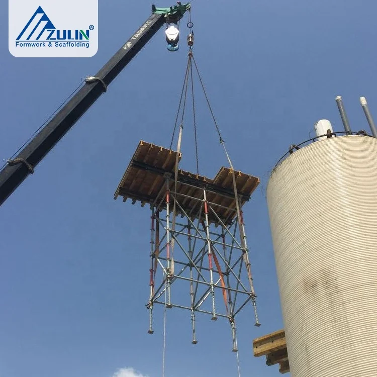 ZULIN European Style Galvanized Steel Modular Movable Scaffolding Prop Floor Slab Beam Formwork System Hotels Certified SGS