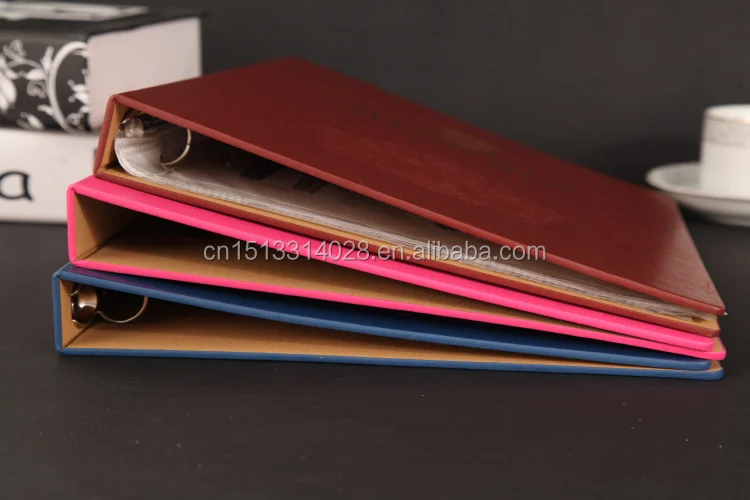 Оптовая продажа, папка для банкнот с меню ресторана, A2, A3, A4, с твердым переплетением, логотип, гравировка, папка для документов, папка для документов