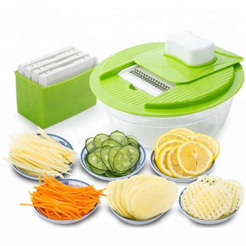 Mandoline Vegetable Slicer, Manual Vegetable Slicer, Multifunction