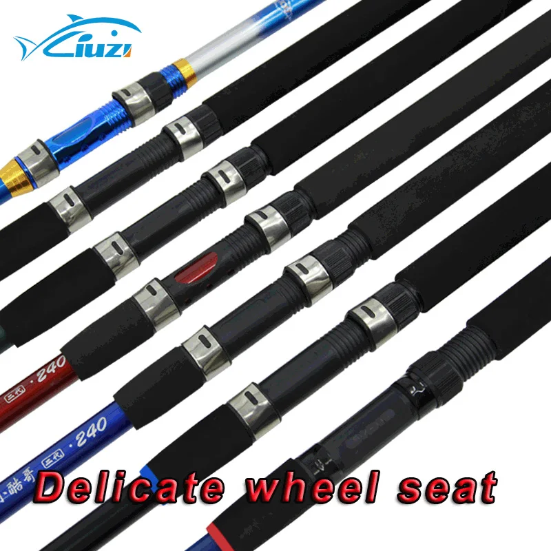 
Factory direct wholesale high quality hard telescopic saltwater fishing rod 