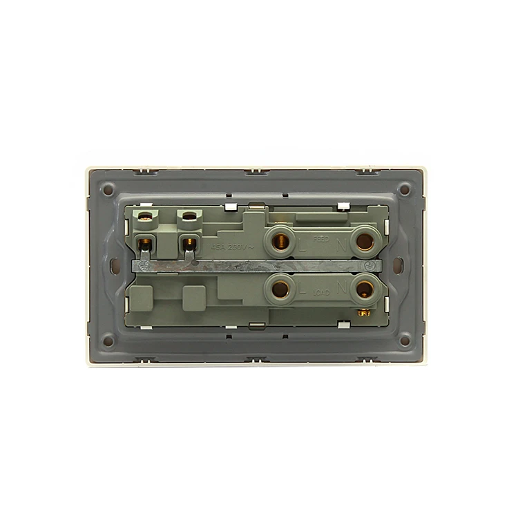 Double Pole Wall Switch 45A Rice Cooker Control Unit 13A Switch Socket Outlet