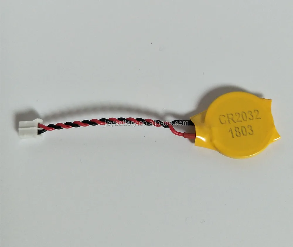 CR2032 3V ボタン電池 高容量充電式リチウム電池 JST-PH2.0 コネクタ付き| Alibaba.com
