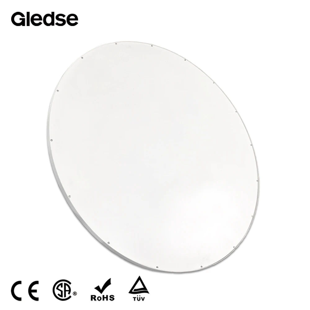 aluminum frame 100cm large size ceiling pendant LED slim round  panel light smd 2835