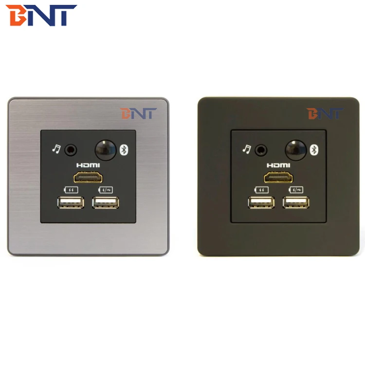 Система передачи аудио и видео BNT, медиа-концентратор с беспроводными синими зубьями для отеля, электрическая настенная умная розетка usb