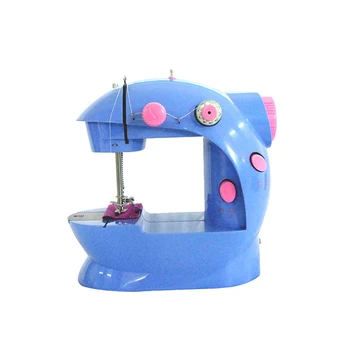 mini sewing machine for manual household buttons best handheld hand overlock home a with extension table manual portable sm-202a