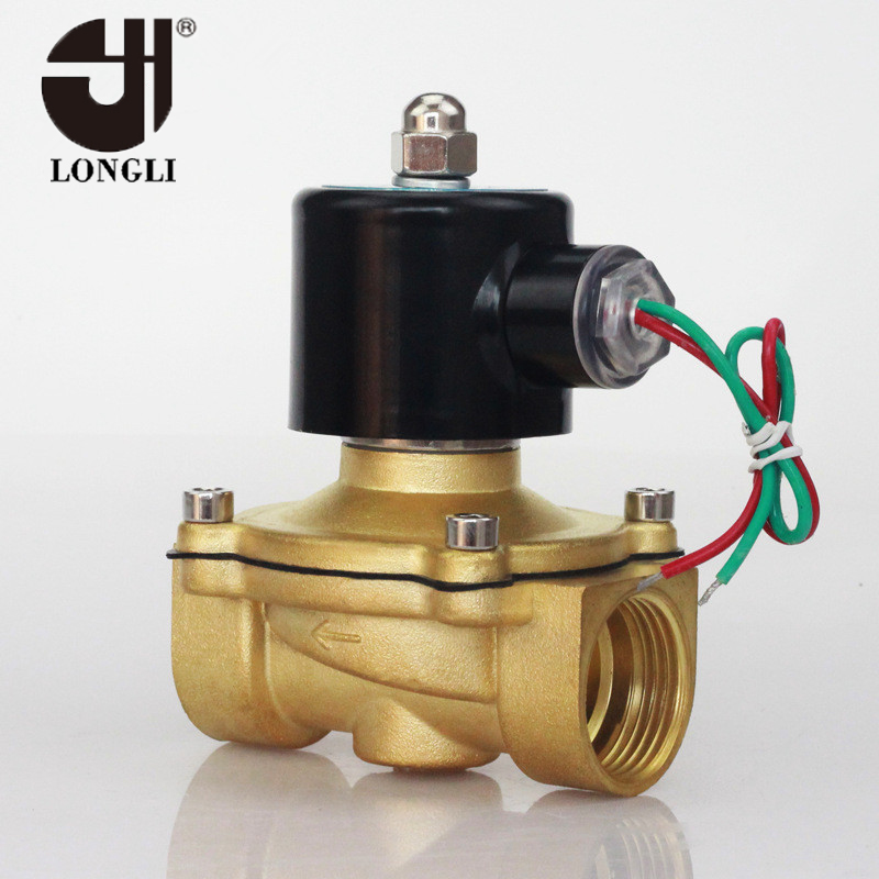 2W-250-25 Normally closed 24volt 220v brass water solenoid valve