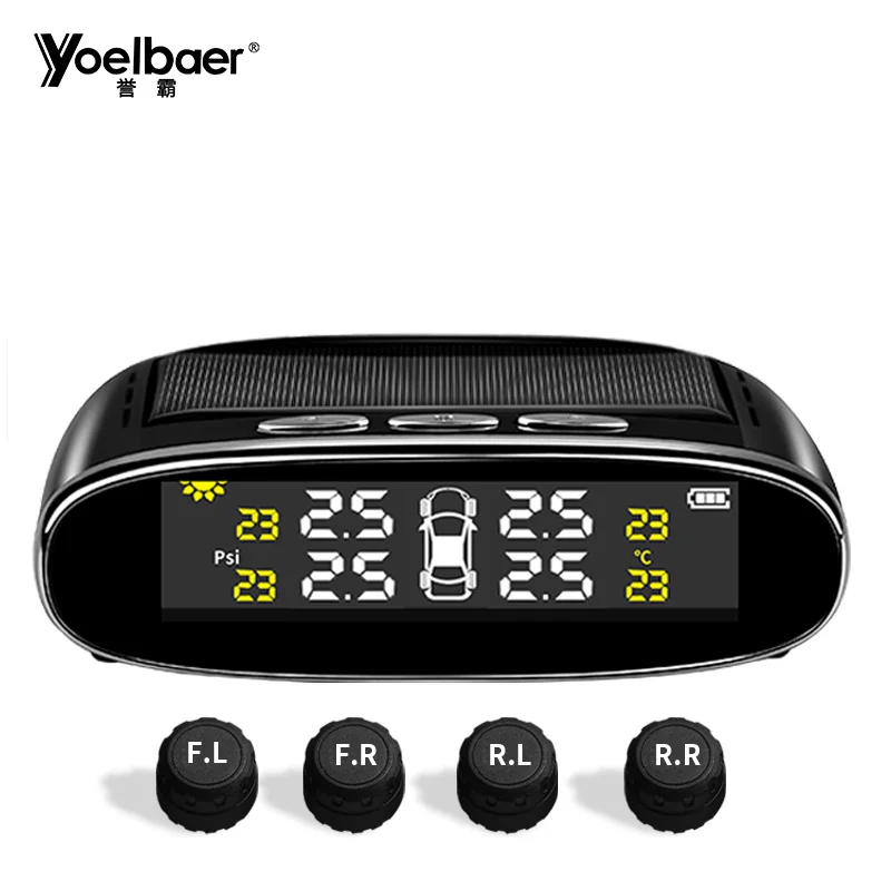 Оптовая продажа ЖК-монитор TPMS внешних датчиков беспроводной автосигнализации