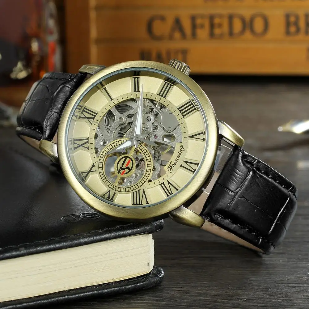Forsining Custom logo Watch Mechanical Build Your Brand New Fashion Men 2023 for Sale
