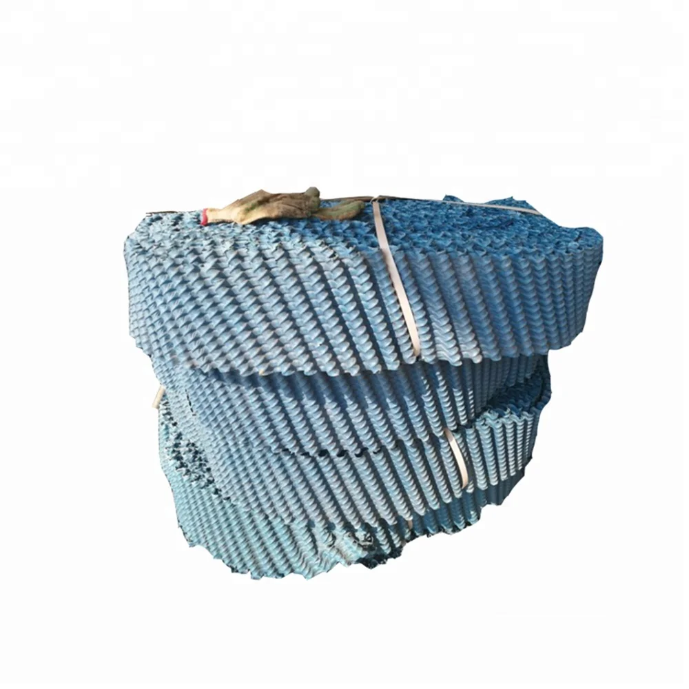 Разные размеры ПВХ охлаждающая башня наполнитель для круглой охлаждающей