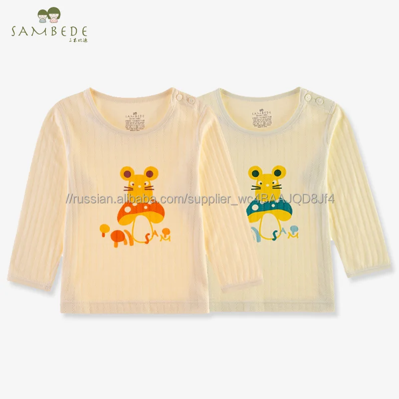 Sambede оптовая продажа OEM От 1 до 5 лет Детская одежда трикотажная пижама Малыш младенческой Одежда SME0379-77