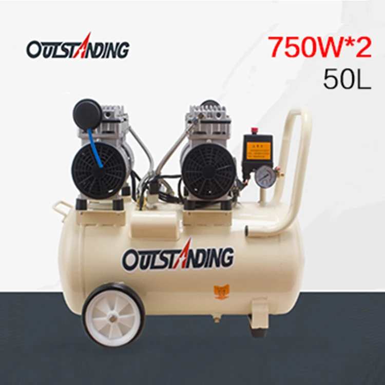 550W-8L Portable Low Noise Oil Free air Compressor - Image 3