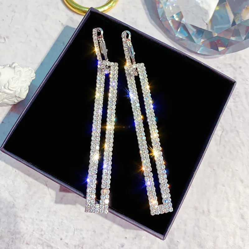 LIVVY Silver Color Simple U-Shape Geometric Hoop Earrings for Women Trendy  Hip-Hop Vintage Party Jewelry Gifts - AliExpress