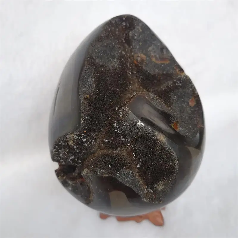 本水晶ドラゴン　径約11cm 辰 ヒーリングにも最適 訳あり/褐色＆傷有のため特別価格]ブラジル産天然無垢本水晶玉