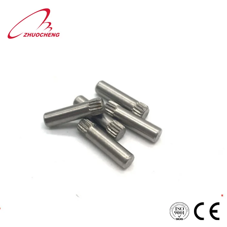 China Supplier Cnc Machining Knurled Hinge Pin Buy Knurled Pin
