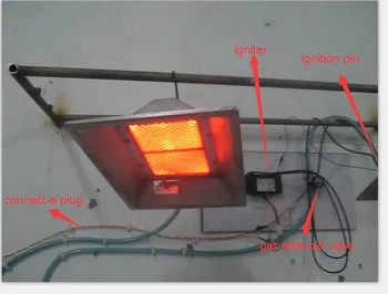 THD2606 Infrared Heating System Poultry Farm House Gas Brooder