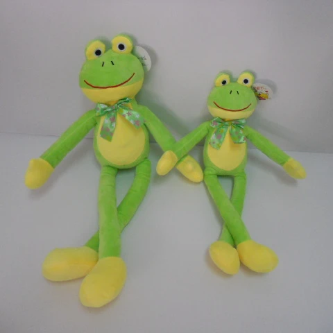 green frog soft toy