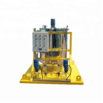 Automatic powder liquid Chemical mixing chlorine dosing system for Industrial waste water machine