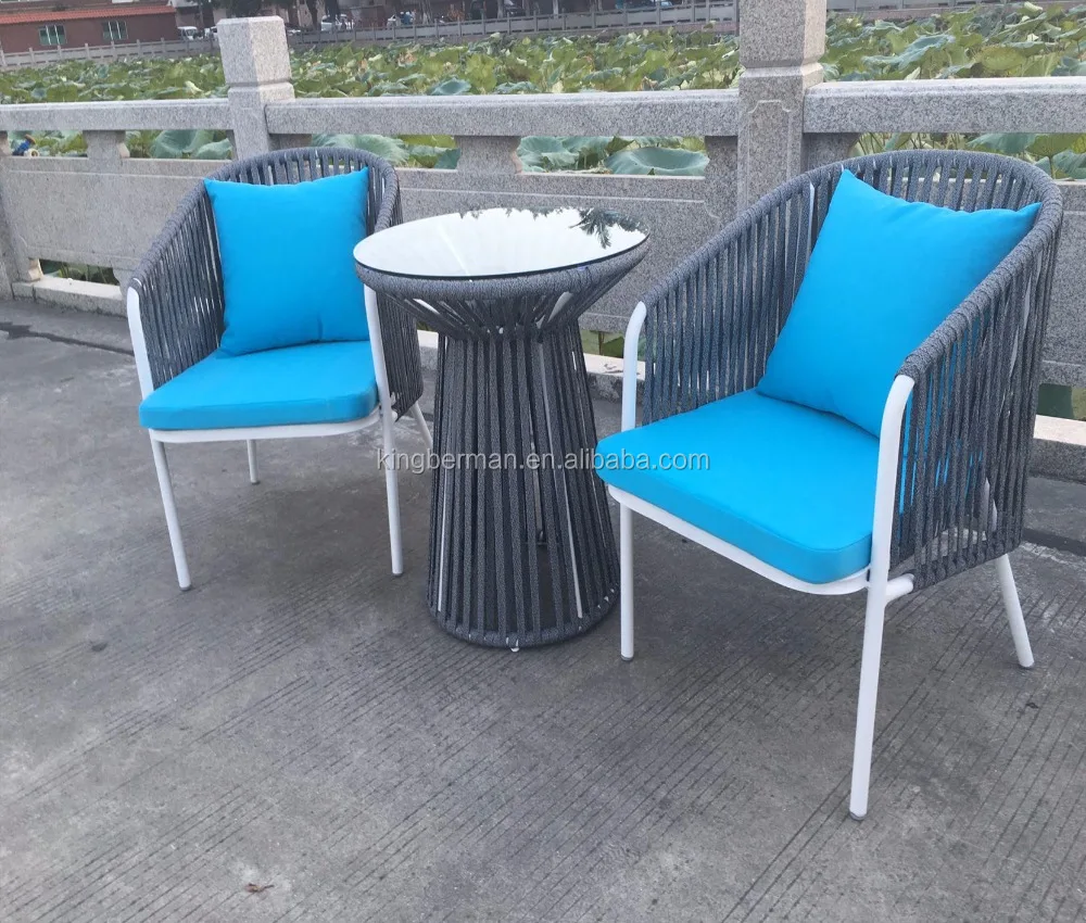 New Design Garden Furniture Pe Rope Table And Chairs Hotel Swimming Pool Table Chairs Furniture Buy Garden Furniture