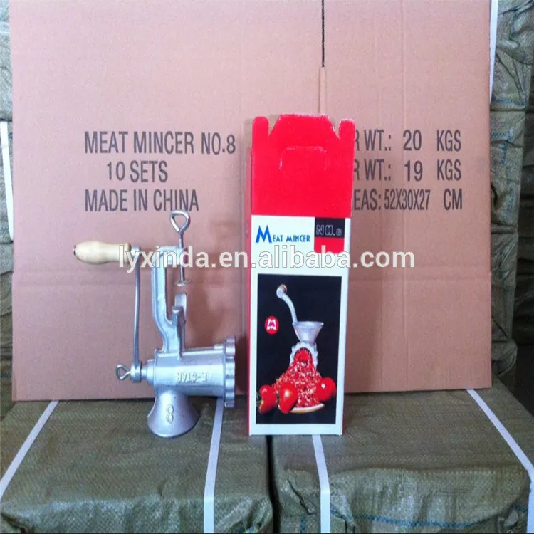 High Quality Handle Operating Meat Grinder Meat Mincer