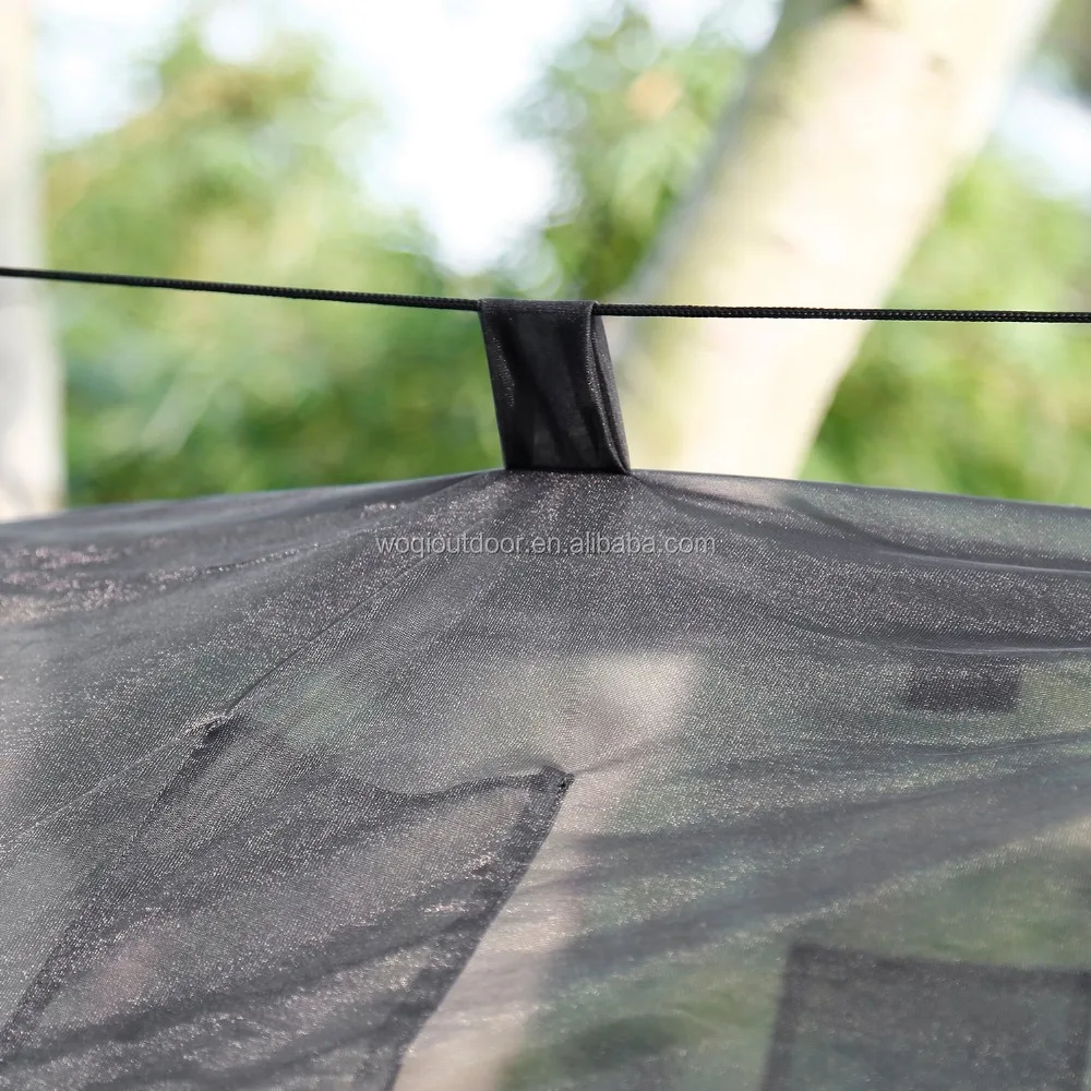 Парашютный нейлоновый гамак Woqi с москитной сеткой