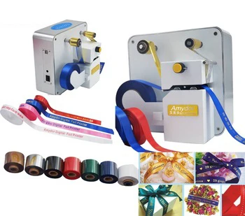 Digital Amydor 320 Desktop Hot Foil Ribbon Printer Hot Stamping Satin Ribbon