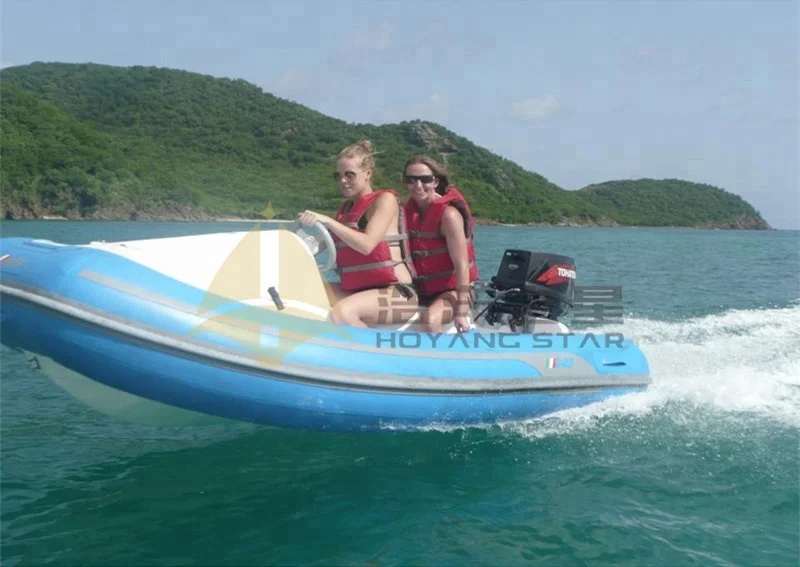 2 Person Speed Boat Inflatable RIB Boat Motor Boat